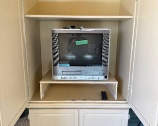 Tv and tv cabinet 