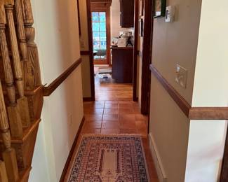 Basement is located off of this hallway