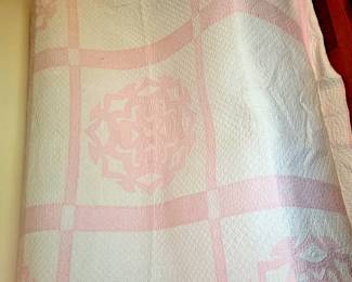 Hand made quilt 82" x 93"