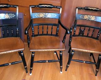 original Hitchcock chairs (signed)