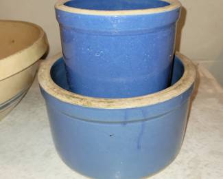 Uhl Pottery crocks