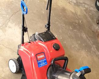 Toro snowblower