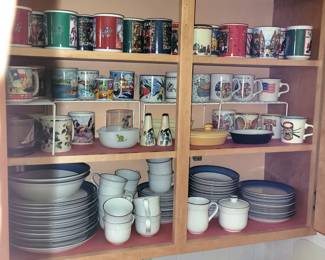 man coffee mugs / Heather Stone "Rondele" china