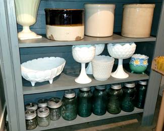 more crocks & canning jars