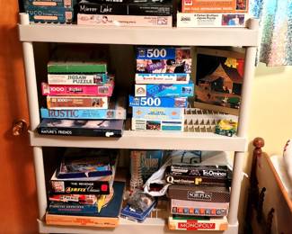vintage games & puzzles