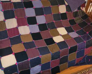 Patch quilt 75" x 85"