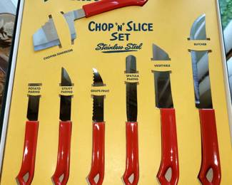 Amazing unused knife set