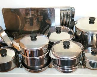 Rever Ware pots & pans ~ superb condition