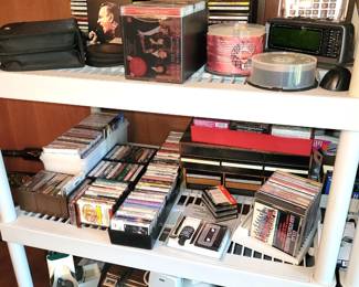 Cassette tapes & CD's