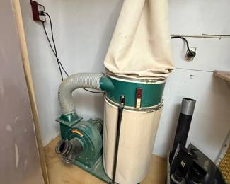 Grizzly G- 1029 Dust Collector   Remote Starter system 1550CFM 2hp Motor