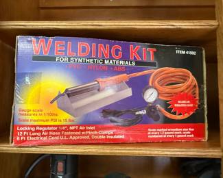 Welding Kit for synthetic materials 