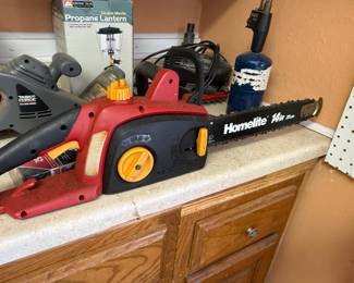 Homelite 14 inch electric chainsaw 