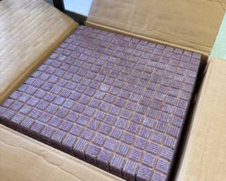 Glass mosaic tiles /box 