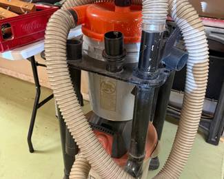 Rigid Shop Vacuum Dust collection system with cyclone dust separator 