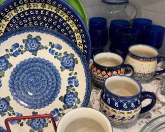 Polish pottery