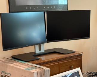 Dell Montiors and Stand