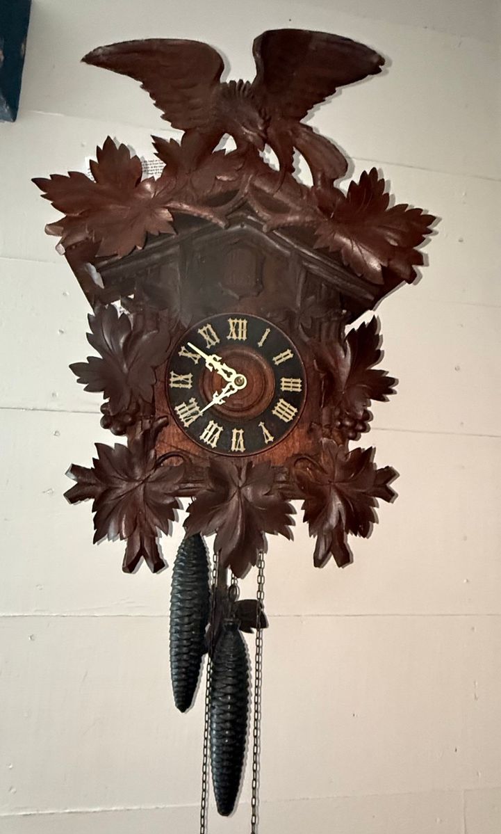 Black Forest Eagle Cuckoo Clock