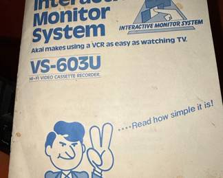 Akai VS-603U Hi-Fi VCR