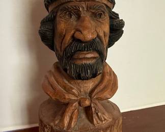 Kelly's Argentina Gaucho Style Wood Carving