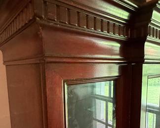 Drexel Travis Court Style Mahogany China Cabinet