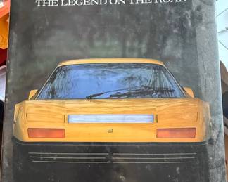 Ferrari and MG Automotive History Book Collection