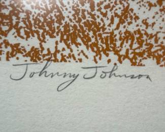 Johnny Johnson "Swan's Mill" Serigraph