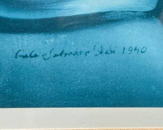 Salvador Dalí Style "Daddy Longlegs of the Evening - Hope!" Print