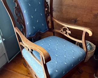 Victorian Eastlake Style Rocking Chair