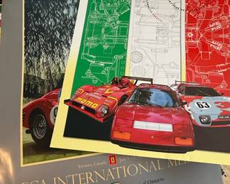 Ferrari Club of America International Meet Event Posters