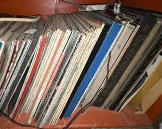 Vintage Vinyl Record Collection