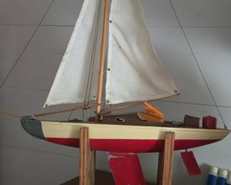 USS Constitution Style Tall Ship Model