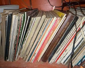 Vintage Vinyl Record Collection
