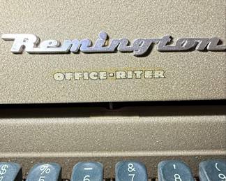 Remington Office-Riter Typewriter