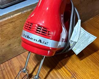 KitchenAid Ultra Power 5-Speed Hand Mixer - Empire Red