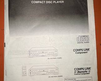 JVC XL-V161TN Compact Disc Player