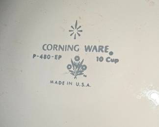 Corning Ware P-480-EP Platinum Filigree Electromatic Percolator