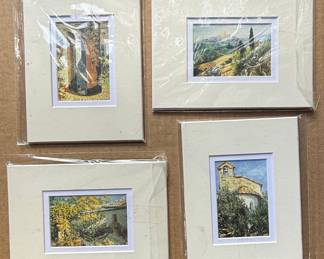 Gordon Breckenridge Tuscan Landscape Prints