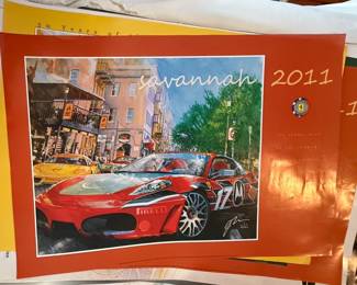 Ferrari Club of America International Meet Event Posters