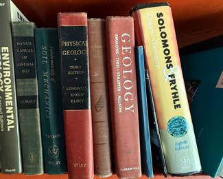 Vintage Geology and Science Textbook Collection