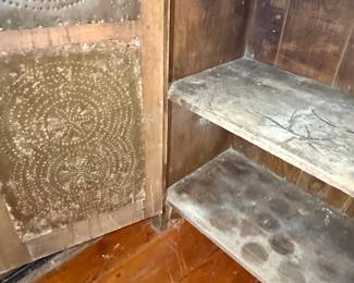 Punched Tin Style Pie Safe