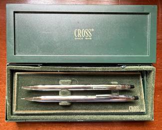 Cross Classic Century Lustrous Chrome Pen and Pencil Set