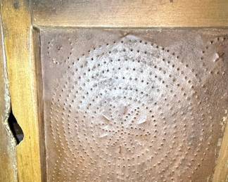Punched Tin Style Pie Safe