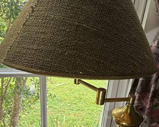 Brass Swing Arm Desk Lamp Style
