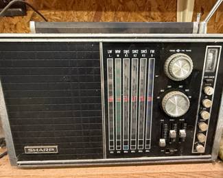 Sharp FV-1800A Multi Band Deluxe Portable Radio