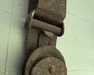 Vintage Cast Iron Barn Door Rollers