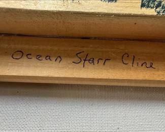 Ocean Starr Cline Original Painting "New Day"
