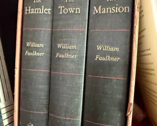 William Faulkner Snopes Trilogy Boxed Set