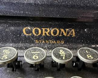 Corona Standard Portable Typewriter