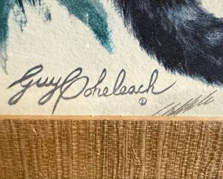 Guy Coheleach "Black Watch" Print