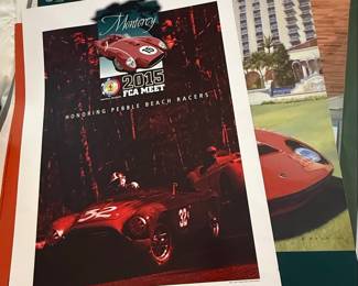 Ferrari Club of America International Meet Event Posters
